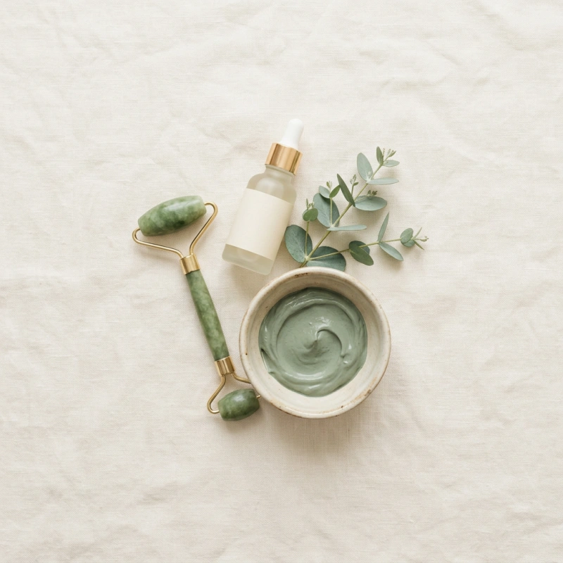 Facial treatment at Salt & Polish Nail Bar